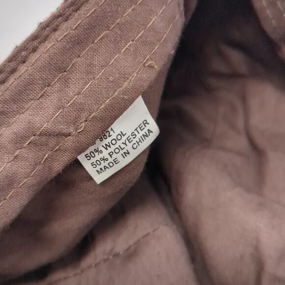 Unbranded Fitted Cadet Army Cap Hat Multicolor One Size Plaid Blank - Picture 9 of 9